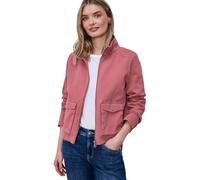 Cordjacke STREET ONE, Damen, Gr. 42, desert berry, Web, 98% Baumwolle, 2% Elasthan, unifarben, normal normal, hoch geschlossener Ausschnitt, abgesteppt, Jacken, in Cord-Optik (87426014-42) desert berr