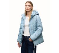 Steppjacke STREET ONE, Damen, Gr. 44, blau (sterling blau), Stoff, Obermaterial: 100% Polyester; Futter: 100% Polyester; Füllung: 100% Polyester, unifarben, casual, normal kurz, ohne Ausschnitt, Langa