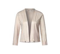 Street One - Kurze Velours Shirtjacke beige - Gr. - 36