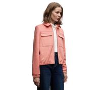 Street One Frauen Kurze Veloursjacke in Orange, Gr: 38