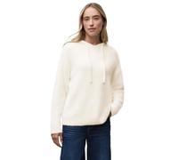Street One - Kuscheliger Kapuzenpullover beige - Gr. - 40