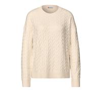 Street One - Kuscheliger Strukturpullover soft beige - Gr. - 44