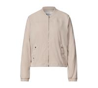 Street One - Langarm Blouson mit Zipper clay sand - Gr. - 34