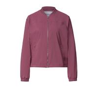 Blouson STREET ONE, Damen, Gr. 38, rosa (schwarz clouded blush), Web, Obermaterial: 53% Baumwolle, 41% Polyester, 6% Elasthan. Futter: 100% Polyester, unifarben, normal hüftbedeckend, elastischer Bund