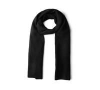 Schal STREET ONE, Damen, Gr. onesize, schwarz, Stoff, 75% Polyester, 22% Polyacryl, 3% Elasthan, unifarben, Modetücher, Feinstrick (55637363-0) schwarz