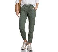 Street One Leichte Slim Leg Hose Bound Green 36