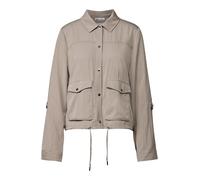 Street One - Leichte Strukturjacke beige - Gr. - 36
