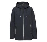 Street One - Leichte Übergangsjacke mit Kapuze blau - Gr. - 44