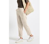 Street One Damen A378743 Leinen-Chino im Casual Fit, Moonstone Sand, 42