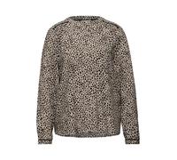 Street One Damen 3412296 Leo Bluse mit Tapedetails, Sanded beige, 36