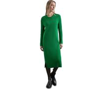 Street One Long Dress_Rib, Vibrant Green, 38