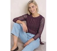 Street One Longsleeve in Bordeaux - Größe 34 | Damen Tops