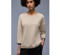 Street One Longsleeve in Sand - Größe 44 | Damen Tops
