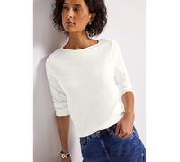 Street One Longsleeve in Weiß - Größe 44 | Damen Tops