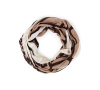 Street One Gemusterter Loop Schal light terra mocha A