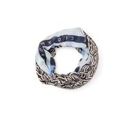 Street One Frauen Loop-Schal aus Modal mit Mustermix in Blau, Gr: One size