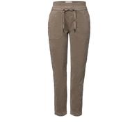 Cordhose STREET ONE, Damen, Gr. 40, Länge 28, bark braun, Web, 98% Baumwolle, 2% Elasthan, unifarben, casual, loose fit knöchelfrei, Hosen, Middle Waist (34556454-40) bark braun