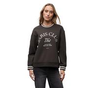 Street One Damen Sweatshirt Loose Fit Print Braun Größe 42