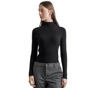 Street One LTD QR_Basic Rollneck Ribbed, Black, 40