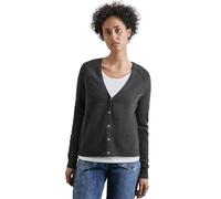 Street One LTD QR_Short Cardigan, Gravel Grey Mel., 40