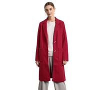 STREET ONE Damen A201956 Mantel mit Revers, carpet red, 40