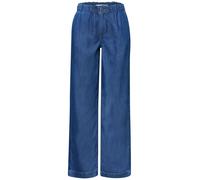 Street One - Marlenehose mit hohem Bund blau - Gr. - 26/30