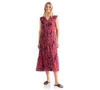 Maxi-Kleid aus Chiffon mit Print