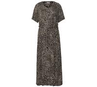 Street One - Maxi-Kleid mit Print schwarz - Gr. - 34