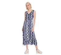 STREET ONE Damen A143970 Maxikleid mit Print, Intense Cobalt Blue, 40