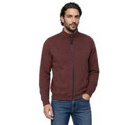 Street One MEN Herren 2117995 Sweatjacke mit 3D-Struktur und Stehkragen (1er Pack)