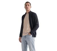 Strickjacke mit Stehkragen und Struktur