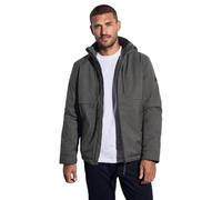 Winterjacke STREET ONE MEN, Herren, Gr. M (40), braun (warm rock braun melange), Stoff, Obermaterial: 100% Polyester; Futter: 100% Polyester; Füllung: 100% Polyester, unifarben, normal normal, ohne Au