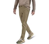 Chinohose STREET ONE MEN, Herren, Gr. 34, Länge 32, warm sand, Web, 98% Baumwolle, 2% Elasthan, unifarben, regular fit lang, Hosen Chinohose, mit Elastikbund (88267767-34) warm sand