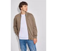 Street One MEN Männer Basic Strickjacke mit Zipper in Braun, Gr: 3XL