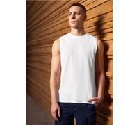 Street One MEN Männer Basic Tanktop in Weiß, Gr: XXL