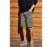 Street One MEN Männer Cargo Shorts in Grün, Gr: 32