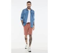 Street One MEN Männer Chino Shorts Relaxed Fit in Rot, Gr: 36