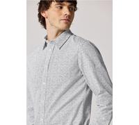 Street One MEN Männer Kariertes Slim Fit Hemd in Weiß, Gr: M