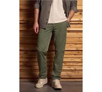 Chinohose STREET ONE MEN, Herren, Gr. 40, Länge 32, grün (hunter grün), Web, 98% Baumwolle, 2% Elasthan, unifarben, regular fit lang, Hosen Chinohose, aus Baumwolle mit Stretchanteil (27976348-40) hun