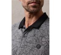 Street One MEN Männer Oxford Poloshirt in Schwarz, Gr: M