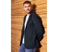 Street One MEN Männer Piqué Scuba Sakko in Blau, Gr: M