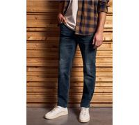 Street One MEN Männer Regular Fit Jeans in Blau, Gr: 36