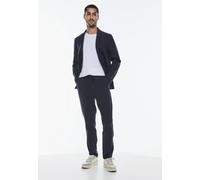 Street One MEN Männer Slim Fit Chino Hose in Blau, Gr: 34