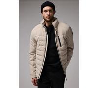Street One MEN Männer Steppjacke im Biker-Look in Beige, Gr: XXL