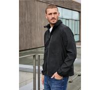 Windbreaker STREET ONE MEN, Herren, Gr. M (40), schwarz (ink schwarz), Stoff, Obermaterial: 100% Polyester; Futter 100% Polyester, unifarben, normal normal, hoch geschlossener Ausschnitt, Bündchen, Ja