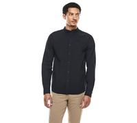 Street One MEN Stehkragen Hemd Faded Black S