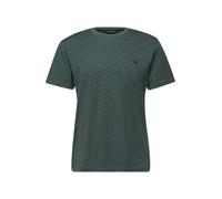Street One Men - T-Shirt mit grafischem Minimal Print grün - Gr. - S
