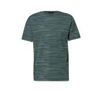 Street One Men - T-Shirt mit Rundhals und Allover-Print grün - Gr. - XL