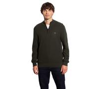 Street One MEN Troyer Strukturpullover Dark Olive Green XL