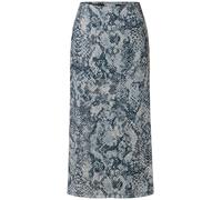Street One Rock Gemusterter Mesh-Rock Damen Snake Print